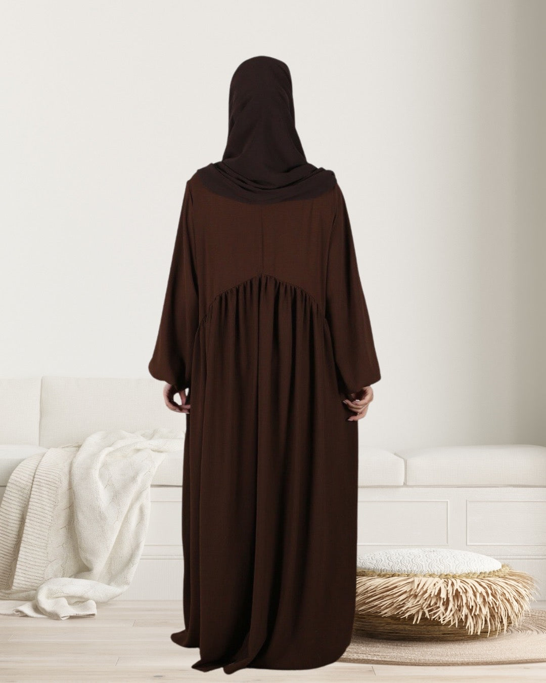 Abaya Jazz braun