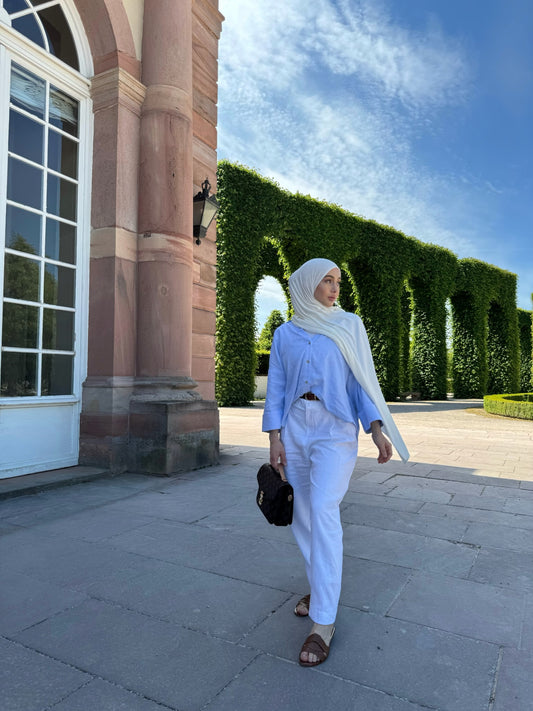 Premium Jersey weiß